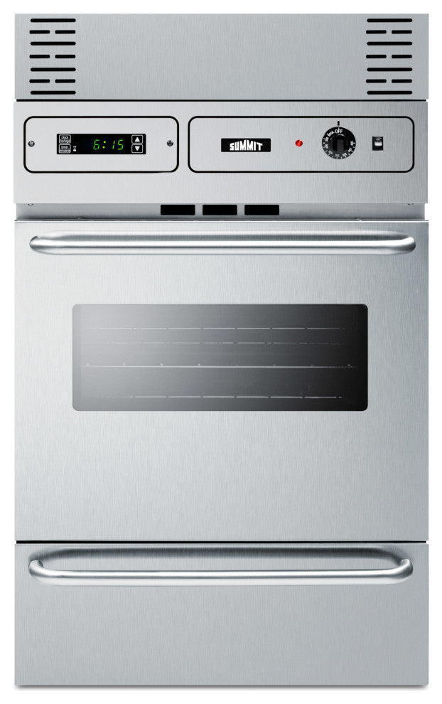 Summit TKW700 24"W Wall Oven Trim Kit - Black