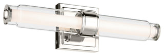 18.5" Linear Bath Bar Small LED With Clear Glass
