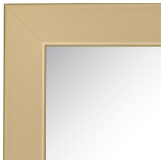 Pendleton Framed Wall Mirror, Champagne Gold, 28"x24"