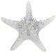 Metallic Knobby Starfish, Set of 3, Silver