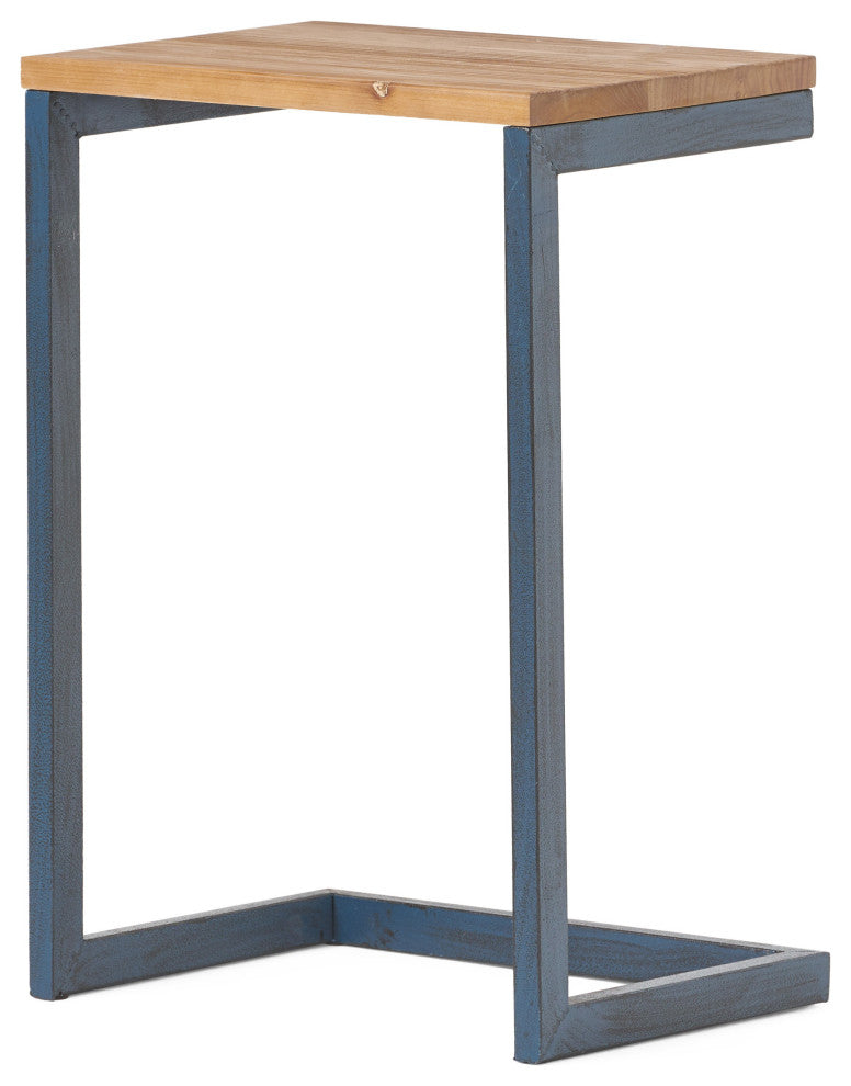 GDF Studio Ramona Fir wood Antique Accent Table, Medium