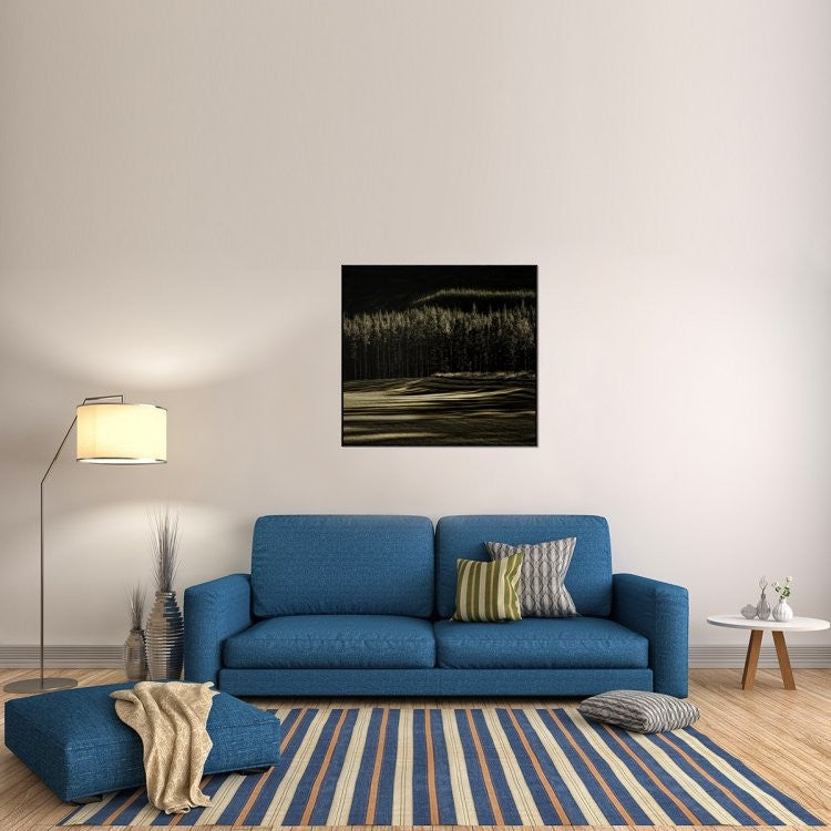 "Delicious Fall" Framed Canvas Giclee by Yvette Depaepe, 41x38"