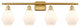 Innovations 516-4W-SG-G651-6-LED 4-Light Bath Vanity Light, Satin Gold