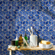 Hudson Rhombus Porcelain Mosaic Tile Sample