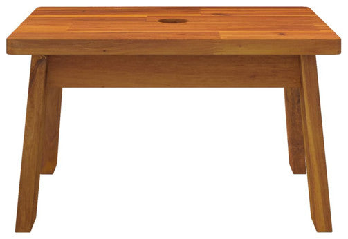 vidaXL Step Stool Plant Stool for Outdoor Bathroom Living Room Solid Wood Acacia