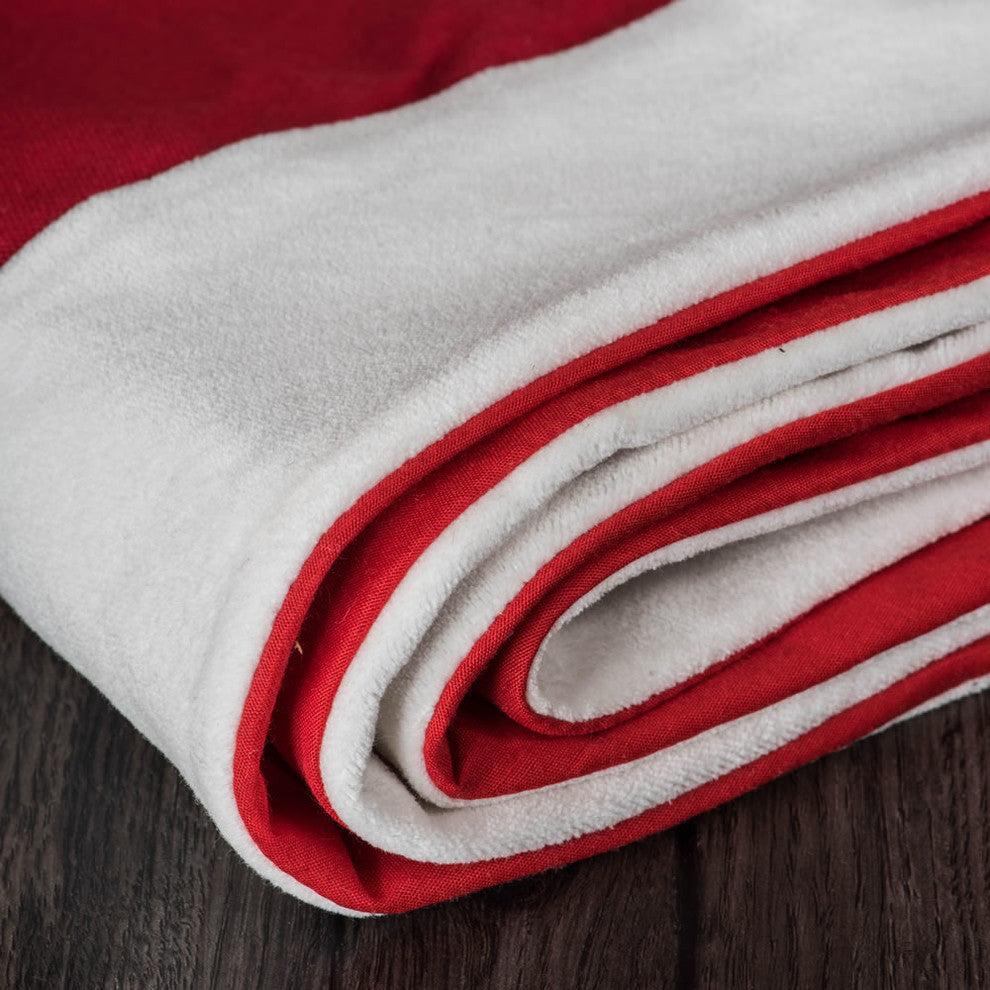 Vickerman Felt Flakes, 60", Tree Skirt