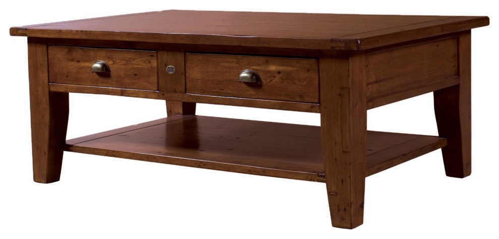 Irish Coast Small Coffee Table, Brown