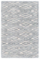 Surya Quartz QTZ-5015 5'x7'6" Rug, Light Gray/Cream