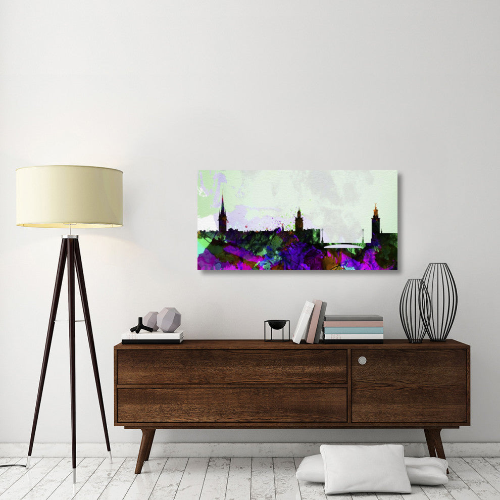 "Stockholm City Skyline" Fine Art Print