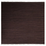 HAND WOVEN FLAT WEAVE KILIM WOOL ECO-FRIENDLY AREA RUGS,Brown, Solid Design