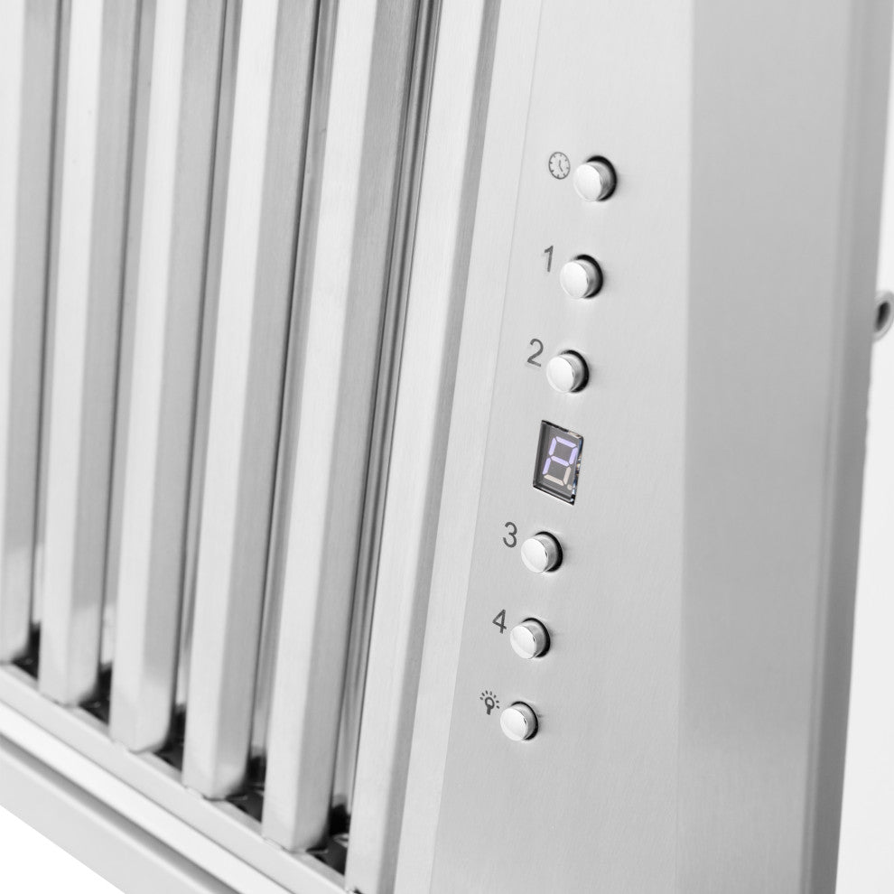 ZLINE 58 in. Insert Range Hood, Stainless Steel, 698-58