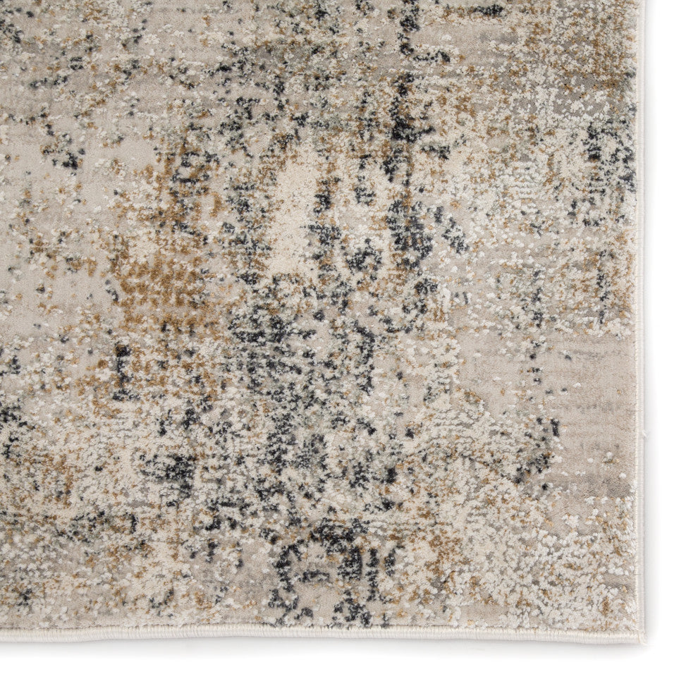 Jaipur Living Ramsey Medallion Gray/ Gold Area Rug 3'11"X5'11"