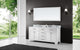 72" Double Sink Bathroom Vanity Base