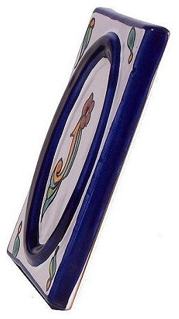 Colonial Talavera Ceramic House Number Zero
