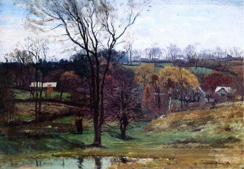 John Joseph Enneking A Late Afternoon Walk Wall Decal