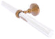 Pacific Grove 2 Arm Guest Towel Holder with Twisted Accents, Brushed Bronze
