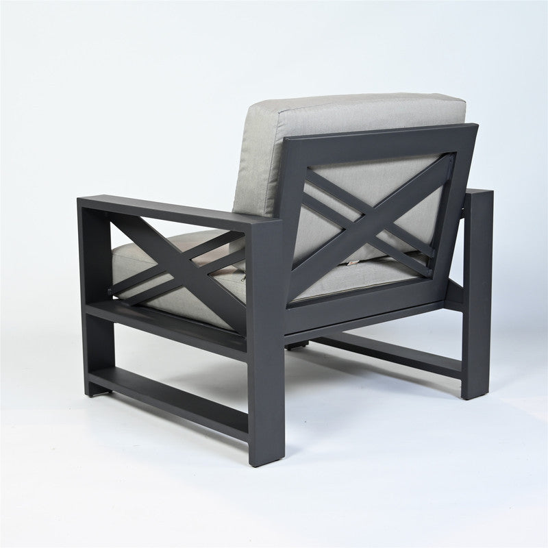Marseille Aluminum Club Chair