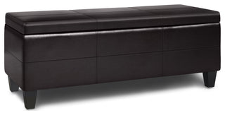 Afton Storage Ottoman Bench