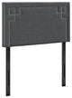 Josie Twin Upholstered Fabric Headboard