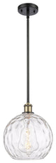 Innovations 516-1S-BAB-G1215-10 1-Light Mini Pendant, Black Antique Brass