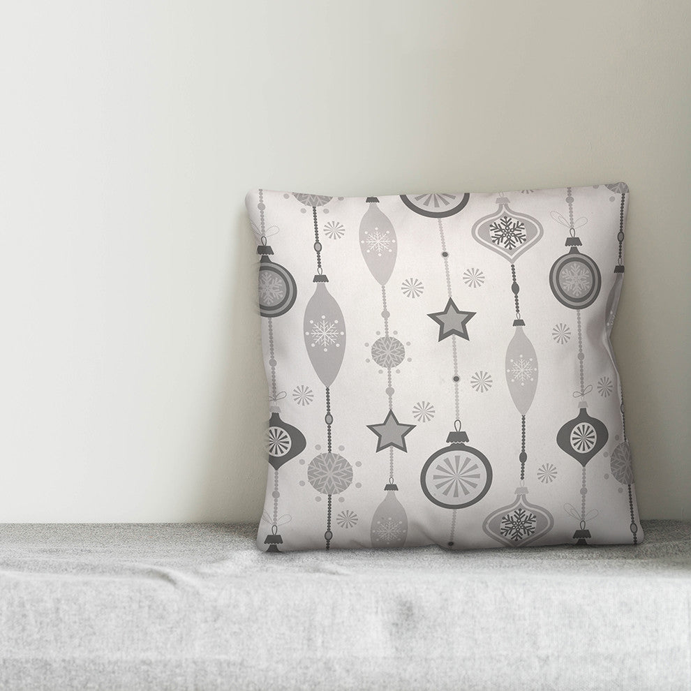 Ornament Pattern 18"x18" Throw Pillow Cover