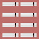 Chair Rail White Urethane Molding Railing Design 8 Pcs   776" Length