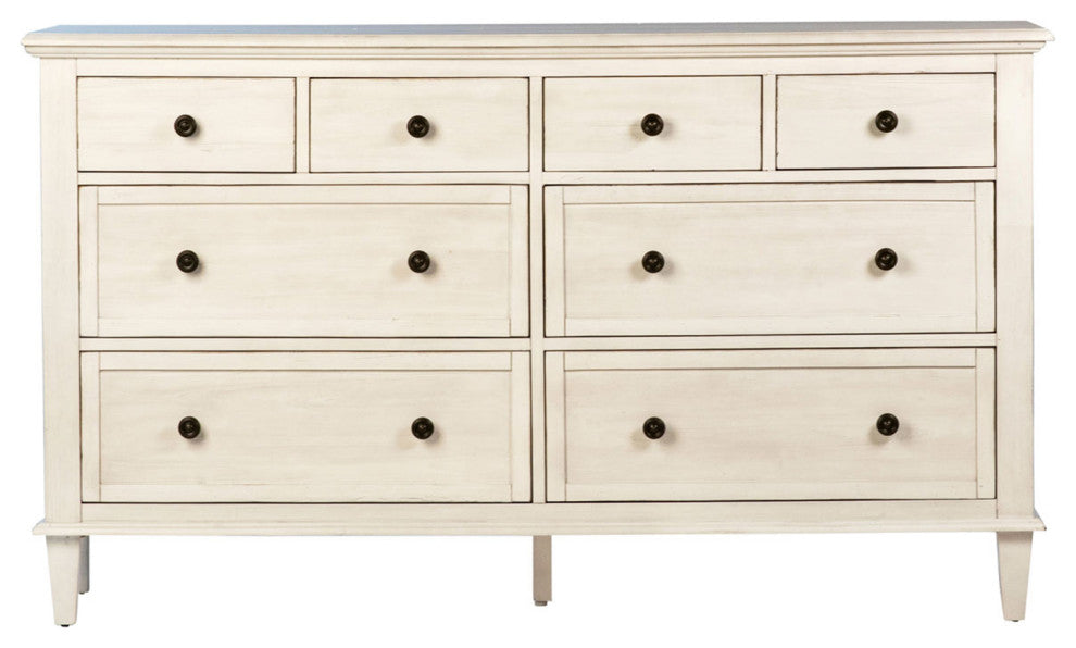 White Washed Zurich Dresser