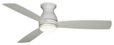 Hugh 52" Fan, Matte White With LED Light Kit
