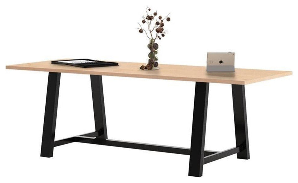KFI Midtown 3 x 8 FT Conference Table - Maple - Standard Height