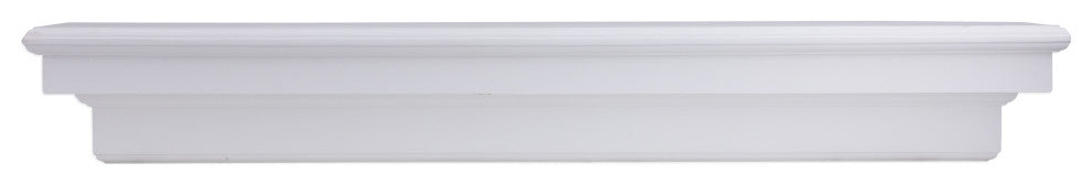French Corbel Mantel, White, 72"