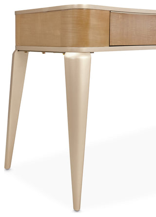 Malibu Crest Wood Vanity/Writing Desk - Blush