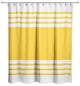 Farmhouse Stripe Shower Curtain, Yellow