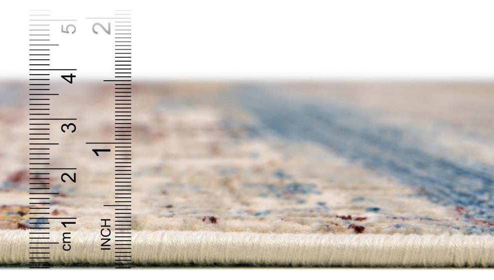 Unique Loom Beatriz Deepa Rug, Multi, 2'6"x12' Runner