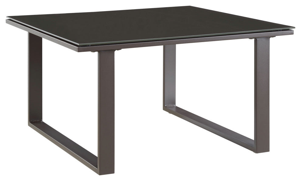 Brown Fortuna Outdoor Patio Side Table