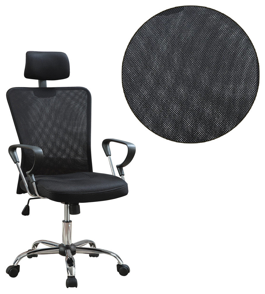 Mesh Back Office Chair, Black