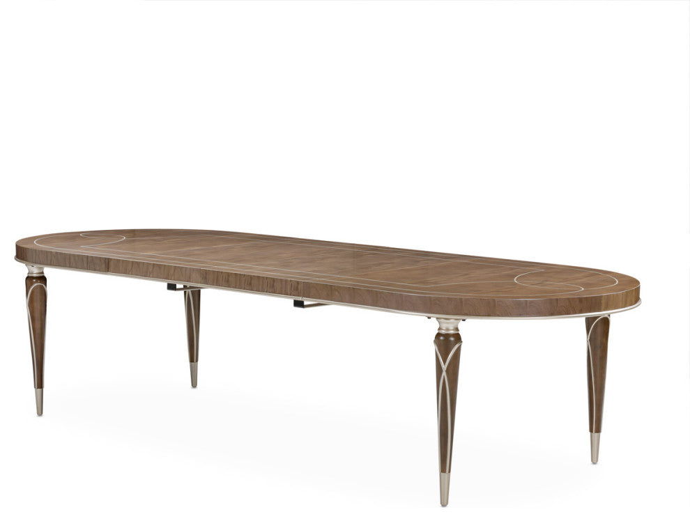 Villa Cherie Oval Dining Table - Hazelnut
