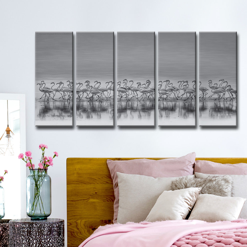 Ready2HangArt ''Comrades'' 5-Piece Canvas Wall Decor Set