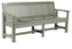 The Sequoia Professional Commercial Grade Exeter 6' Garden Bench, Eucalyptus