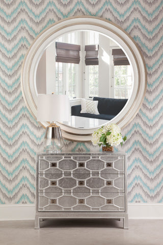 Adara Table Lamp - Silver/Clear