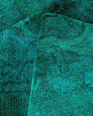 Fine Vibrance, One-of-a-Kind Hand-Knotted Area Rug Green, 5'3"x7'10"