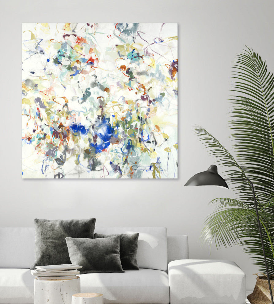 Party Time III - 84 x 84 by Lisa Ridgers