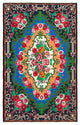 Rug N Carpet - Handmade Bessarabian 7' 1'' x 11' 0'' Vintage Floral Kilim Rug