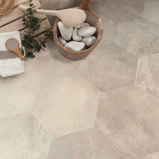 Argillos Hex Arena Porcelain Floor/Wall Tile