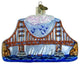 Old World Christmas 20068 Golden Gate Bridge Blown Glass Ornament