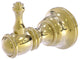 Carolina Robe Hook, Unlacquered Brass