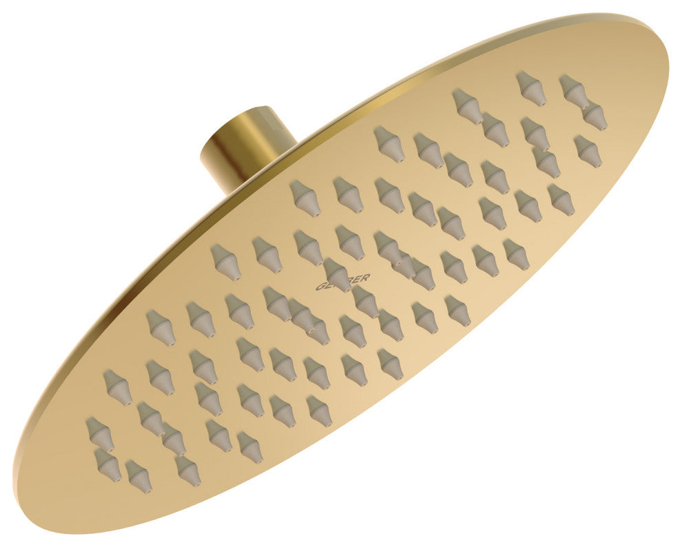 Drench Round 8" 1 Function Rain Showerhead 1.75gpm Brushed Bronze