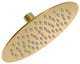 Drench Round 8" 1 Function Rain Showerhead 1.75gpm Brushed Bronze