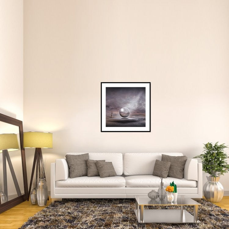 "Genesis" Framed Digital Print by Franziskus Pfleghart, 38"x38"