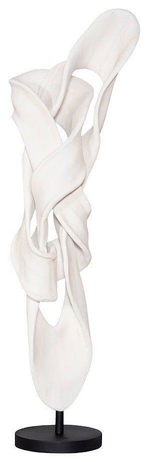 Cast Dancing Sculpture, Releve, Faux Bleached