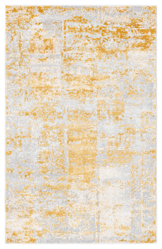 Unique Loom Elizabeth Finsbury Rug, Yellow, 3'3"x5'3"